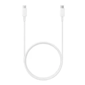 Кабел USB-C към USB-C, 45 W, 3M, бял