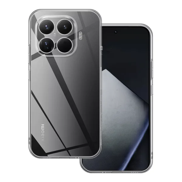 Силиконов калъф 2mm за Xiaomi 15T Pro (camera protection), прозрачен 2