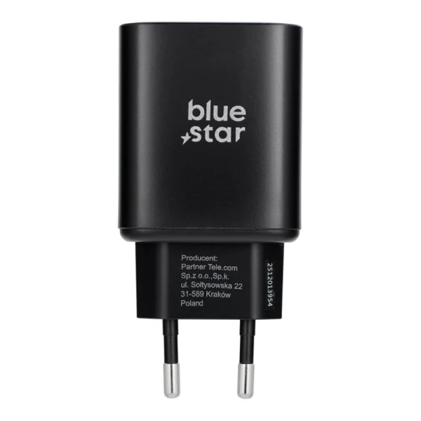 Blue Star USB-C SFC 2.0, 3A, 60W Charger, black 2
