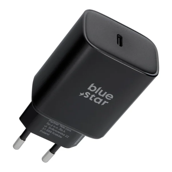 Blue Star USB-C SFC 2.0, 3A, 60W Charger, black 4