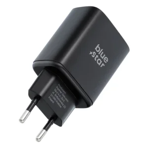 Зарядно Blue Star USB-C SFC 2.0, 3A, 60W, черен
