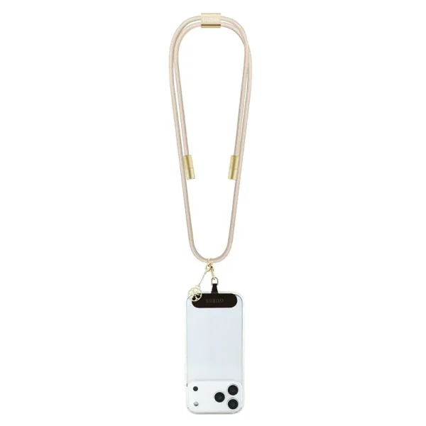 Връзка за телефон Guess 4G Charm Crossbody с кабел Type-C, 1.5m, бежова 2