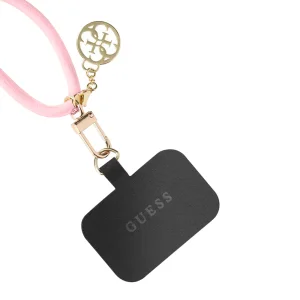 Универсална връзка за телефон Guess Crossbody Strap Cord 4G Charm, златна-розова 3