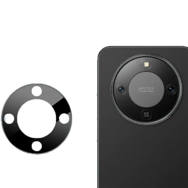 Glass camera protector for Honor Magic8 Lite, black 2
