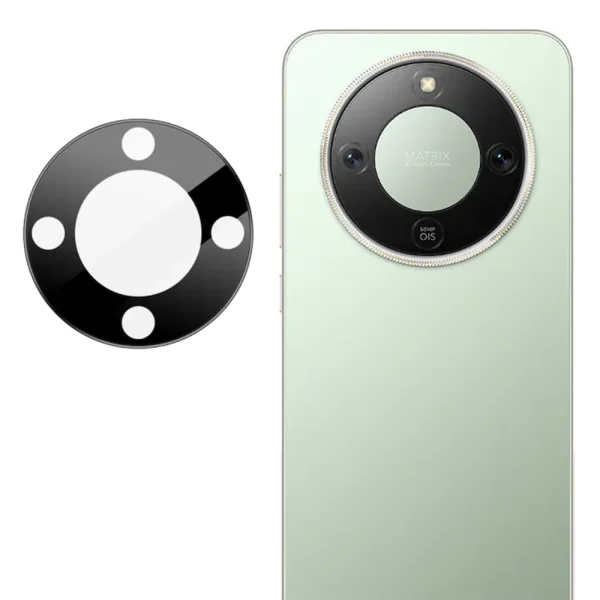 Glass camera protector for Honor Magic8 Lite, black 1