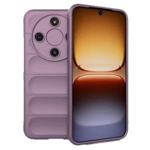 Силиконов калъф Techsuit Magic Shield за Honor Magic8 Lite, лилав