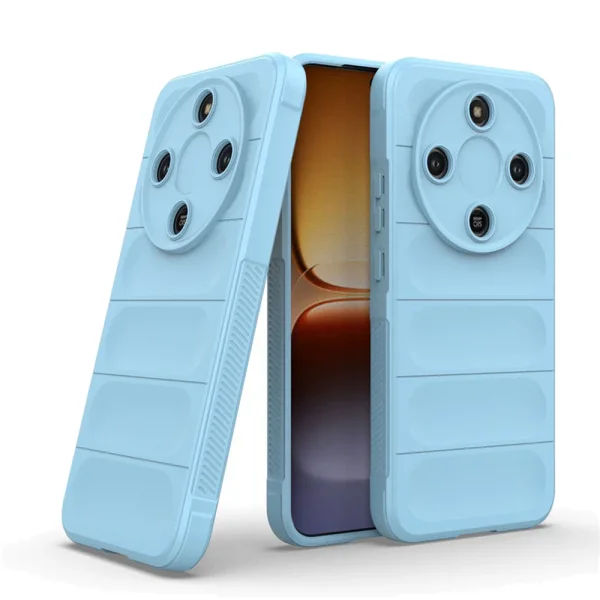 Techsuit Magic Shield Silicone Case for Honor Magic8 Lite, blue 3