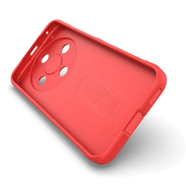 Силиконов калъф Techsuit Magic Shield за Honor Magic8 Lite, червен 4