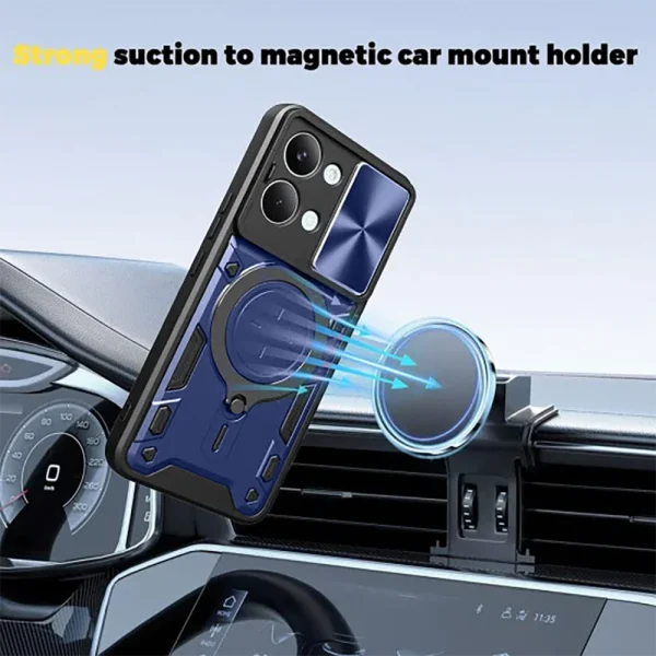Shockproof case Techsuit CamGuard Pro for Xiaomi Redmi A7 Pro, blue 3