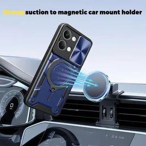 Shockproof case Techsuit CamGuard Pro for Xiaomi Redmi A7 Pro, blue 3