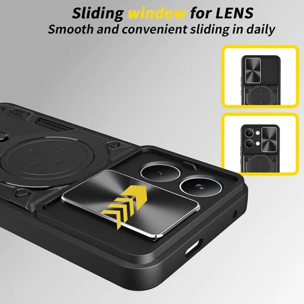 Shockproof case Techsuit CamGuard Pro for Xiaomi Redmi A7 Pro, black 4