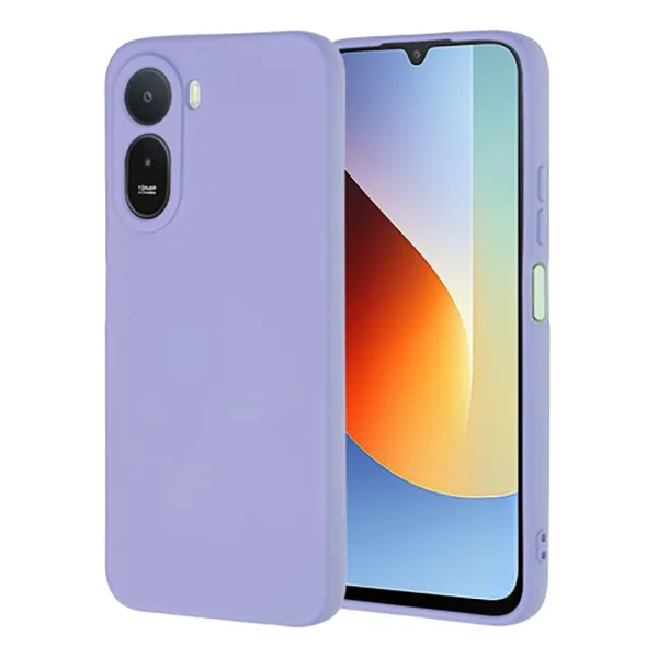Techsuit SoftFlex Silicone Case for Xiaomi Redmi A7 Pro, Light Purple 1