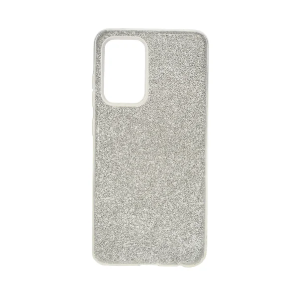 Shockproof Case Shining for Samsung Galaxy A52, Silver 1