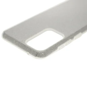 Shockproof Case Shining for Samsung Galaxy A52, Silver 3