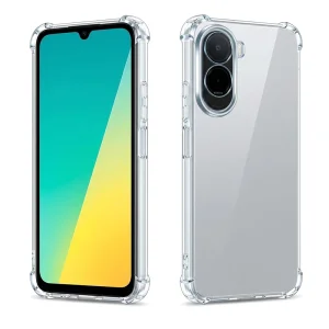 Techsuit Shockproof Clear Silicone case for Xiaomi Redmi A7 Pro 4G, transparent
