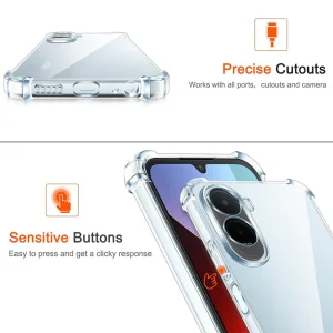 Techsuit Shockproof Clear Silicone case for Xiaomi Redmi A7 Pro 4G, transparent 4