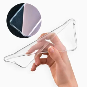 Силиконов калъф Techsuit Clear Silicone за Huawei Pura 80 Pro, прозрачен 3