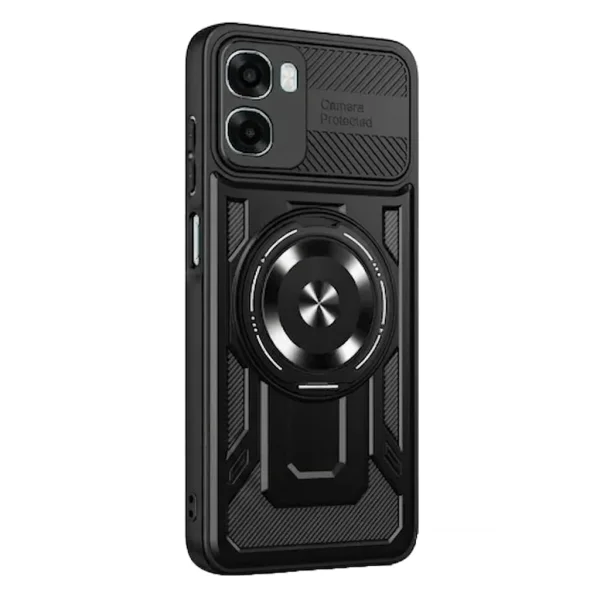 Удароустойчив калъф Techsuit RuggedCam за Oppo A6x 4G/A6x 5G, черен 2