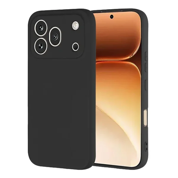 Силиконов калъф Techsuit SoftFlex за Honor 600 Pro, черен 1