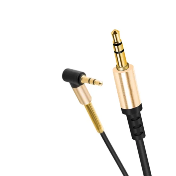 HOCO Аудио кабел AUX UPA02 3.5mm 1M, Черен 2