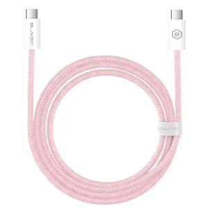 USB Кабел Blavec Candy, Type-C, PD, 60W, 3A, 3m, Apple CarPlay/Android Auto (CCA-CC3P30), розов