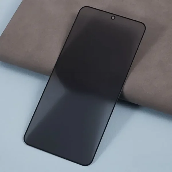 Glass screen protector 5D Full Glue PRIVACY Samsung Galaxy S25, black 3
