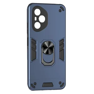 Shockproof back cover Ring Holder Kickstand for Honor 400 Pro, blue 3