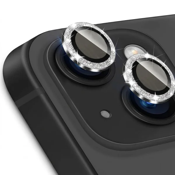 Стъклен протектор за камера за Iphone 14 /14 Plus  Max lens, сребърен 2
