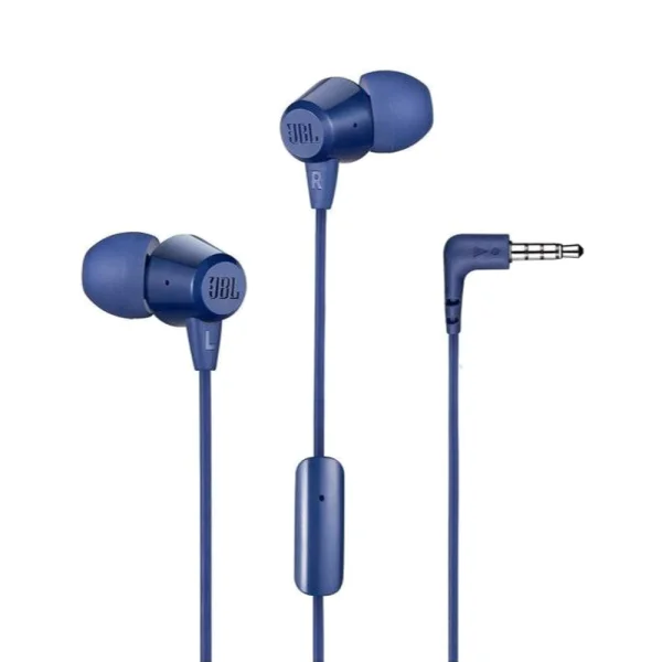 Слушалки JBL T50HI 360 Jack 3,5mm, син 1