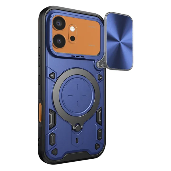 Shockproof case Techsuit CamGuard Pro for Honor 600 / 600 Pro, blue 2