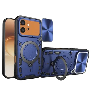 Shockproof case Techsuit CamGuard Pro for Honor 600 / 600 Pro, blue 3