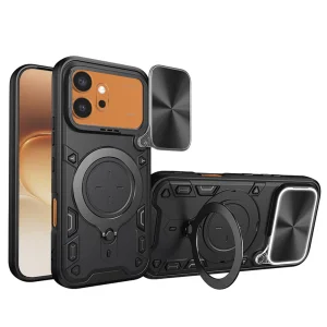 Shockproof case Techsuit CamGuard Pro for Honor 600 / 600 Pro, black 3