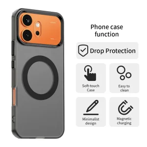 Калъф Techsuit CandyCase MagSF за Honor 600 / 600 Pro, черен 3
