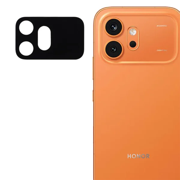 Full camera glass protector for Honor 600, black 1