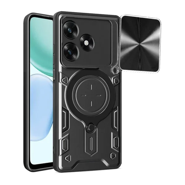 Shockproof case Techsuit CamGuard Pro for Honor X5c Plus, black 2
