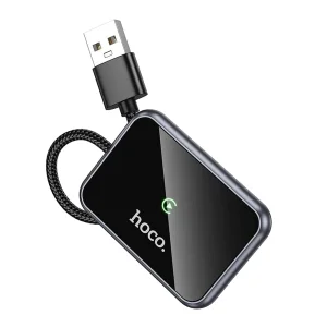 Wireless CarPlay adapter Hoco, USB A / USB C, HU1, black 4