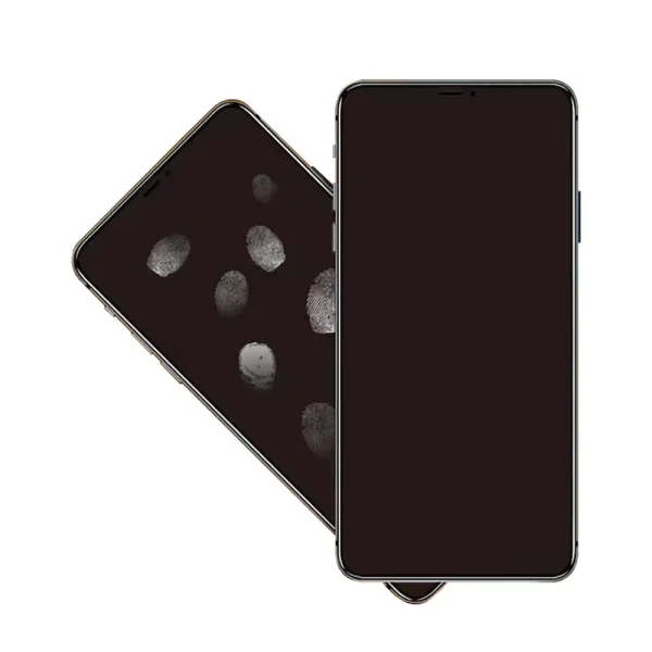 Glass Screen Protector 6D Full Glue Iphone 16 Pro, black 2