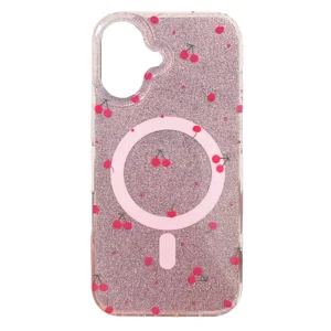 Калъф Cherry Mag case за Iphone 17, розов 3