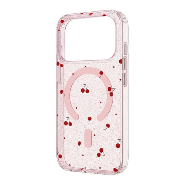 Калъф Cherry Mag case за Iphone 18 Pro, розов 4