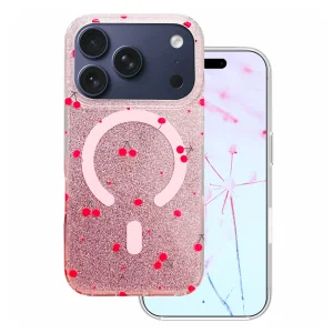 Калъф Cherry Mag case за Iphone 18 Pro, розов
