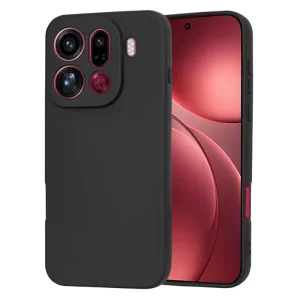 Калъф Techsuit SoftFlex за Oppo Find X9 Pro, черен