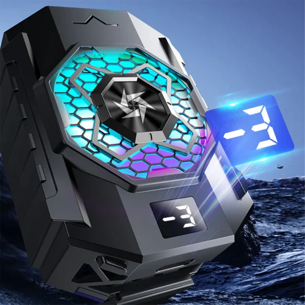 Охладител за телефон Techsuit Phone Cooler SL31, черен 3