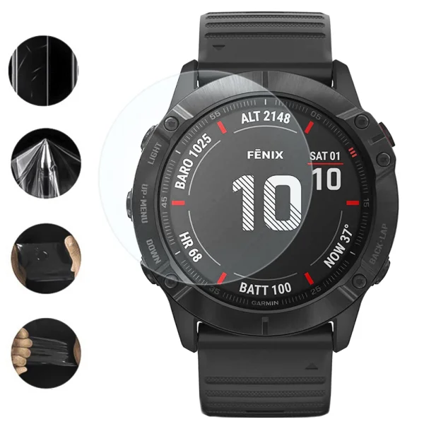 Хидрогел за часовник Garmin Fenix 6x Pro 1