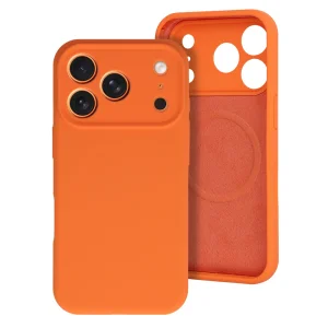 Калъф MagColor Pure за iPhone 18 Pro Max, оранжев