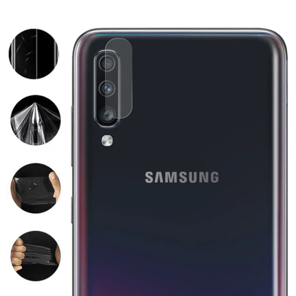Хидрогел протектор за камера на Samsung Galaxy A70 1