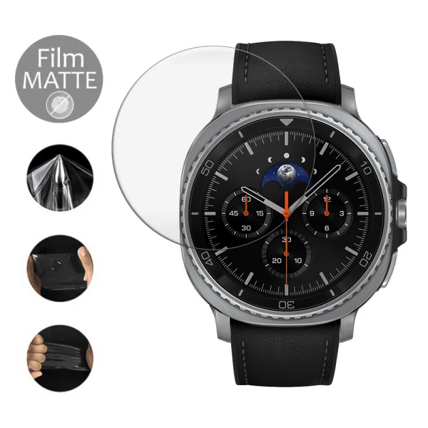 MATTE Hydrogel Watch Protector for Samsung Galaxy Watch 8 classic 46 mm 1