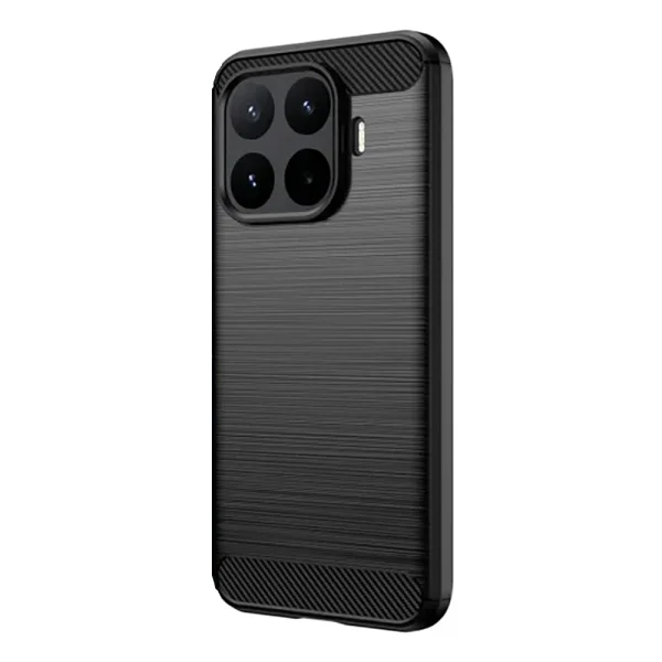 Силиконов калъф Techsuit Carbon Fibre Brushed за Xiaomi 17T Pro, черен 2