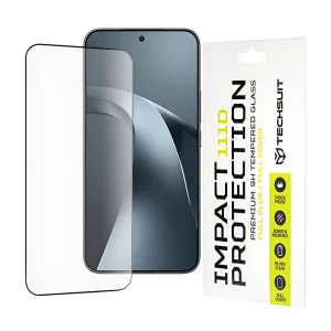 Techsuit Full Cover Glass Protector for Xiaomi 17T Pro, black 3