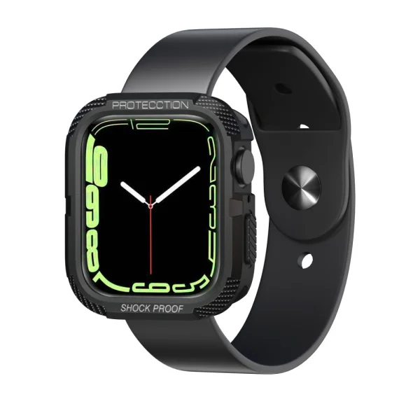 Удароустойчив бъмпер  за Smart Watch Apple Watch Series 7 45mm / Series 6/5/4/SE 44mm , Сив 1