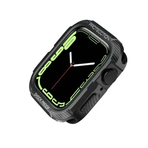 Удароустойчив бъмпер  за Smart Watch Apple Watch Series 7 45mm / Series 6/5/4/SE 44mm , Сив 4